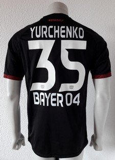 Match worn shirt Bayer Leverkusen 2016/17 by ukrainian Vladlen Yurchenko