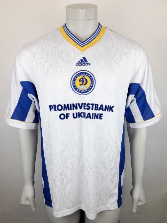 Dynamo Kyiv Kiev match shirt 98/99, worn by Kakha Kaladze