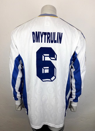 Dynamo Kyiv Kiev player issue shirt 1998/99, worn by Yuriy Dmytrulin