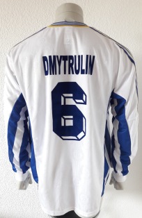 Dynamo Kyiv Kiev player issue shirt 1998/99, worn by Yuriy Dmytrulin