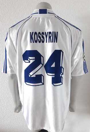 Dynamo Kyiv Kiev match shirt 1999/00, worn by Oleksandr Kosyrin