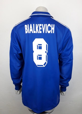 Dynamo Kyiv Kiev match shirt 2000/01, worn by Valentin Byalkevich