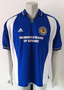 Dynamo Kyiv Kiev match shirt 2001/02