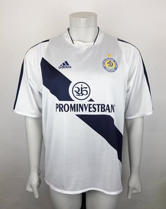Dynamo Kyiv Kiev match shirt 2003/04, worn by Andriy Nesmachniy