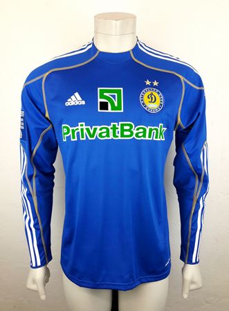 Dynamo Kyiv Kiev match worn shirt 10/11, by Milos Ninkovic