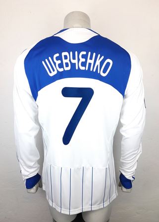 Dynamo Kyiv player issue shirt 09/10, by Andriy Shevhchenko