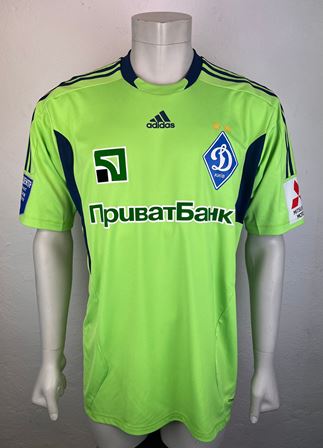 Dynamo Kyiv Kiev match worn shirt 2011/12, by Oleksandr Shovkovskiy