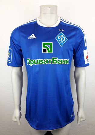 Dynamo Kyiv Kiev match worn shirt 12/13, by Miguel Veloso