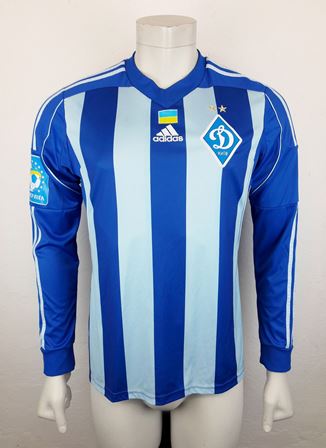 Dynamo Kyiv Kiev match shirt 14/15, worn by Serhiy Rybalka, made by Adidas