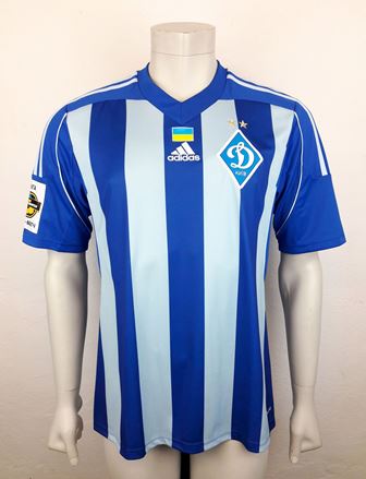 Dynamo Kyiv Kiev match shirt 15/16, worn by Andriy Yarmolenko, made by Adidas