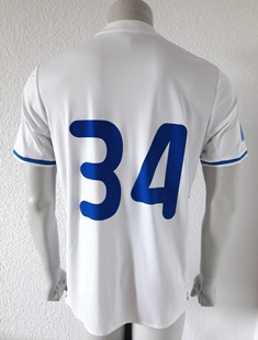 Dynamo Kyiv Kiev match worn shirt 17/18, worn by Yevhen Khacheridi