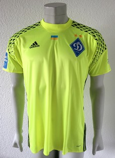 Dynamo Kyiv Kiev match shirt 17/18, worn by Artur Rudko