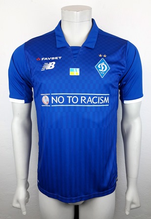 Dynamo Kyiv Kiev match shirt 18/19, worn by Carlos de Pena, made by New Balance