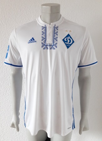 Dynamo Kyiv Kiev match worn shirt 18/19, by Artem Besedin