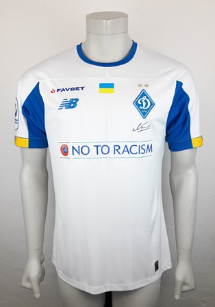 Dynamo Kyiv Kiev match shirt 18/19, worn by Serhiy Sydorchuk