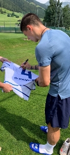 Denys Popov signed shirt