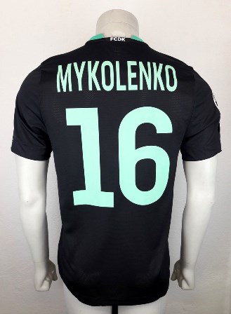 Dynamo Kyiv Kiev match shirt 2021/22, worn by Vitaliy Mykolenko