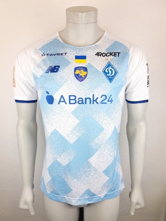 Dynamo Kyiv Kiev match shirt 21/22, worn by Denys Garmash