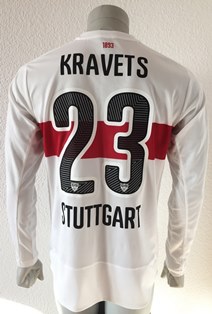 Match worn shirt VFB Stuttgart 2015/16 by ukrainian Artem Kravets
