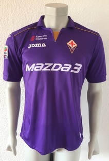Fiorentina match worn shirt, by ukrainian Oleksandr Yakovenko